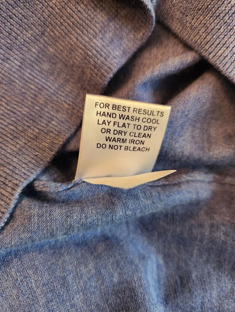 NEW Peter Millar Crown Crafted Merino Wool Blend 1/2 Zip Sweater Blue Size L